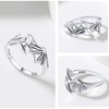 Silvora Feather Ring for Women, One Size Fits Most, Men's
