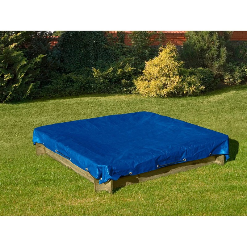 3 x 5 m Blue Tarpaulin Cover, Waterproof, Weatherproof, Frost-Resistant,
