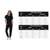 Women's Bamboo Pajamas Set with Two Pockts Short Sleeve Crew