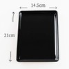 Fujishiro Kogei Stamp Tray Business Card Tray (Solid Black with