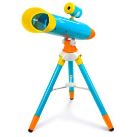 Little Experimenter Projector Telescope for Kids, Children's Telescopes & 24 Space Images, Educational Book Incl, STEM Activity Science Toys, Learning Gifts for Boys & Girls Ages 3 4 5 6-12 Year Old
