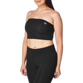 Champion Women's Everyday Tube Top, BLACK, X SMALL