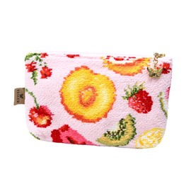 Fayler Pouch, Cosmetic Pouch, Cosmetic Pouch, Fruit Potpourri, pink / orange / red