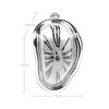 Ieron Distorted Table Clock Decorative Salvador Dali Style Watch Melted