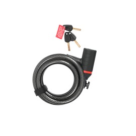 Zefal 4915A K-Traz C8 Lock, Black, 185cm