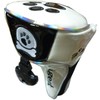 Golf Head Cover for Fairway Paw Magnetic (White/Black, Fairway For)