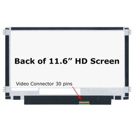 SCREENARAMA New Screen Replacement for NT116WHM-N21 V4.0, HD 1366x768, Matte, LCD LED Display with Tools