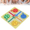 Ludo Chess Set Folding Roll Up Board Game Pad with
