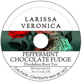 Peppermint Chocolate Fudge Dandelion Root Tea (Single Serve K-Cup Pods) (12 pods, ZIN: 577507) - 2 Pack