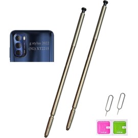 [2pcs Pen Pack] for Moto g Stylus (5G) 2022 Replacement s Pen,XT2215 Stylus Pen Replacement Parts for Moto-rola Moto G Stylus (5G) 2022 XT2215 XT2215-1 XT2215-4 6.8 Inches (Steel Blue)
