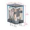 Heschen Gereral Purpose Relay, MY2NJ, 220VAC Coil, 5A 24VDC/220VAC, DPDT,