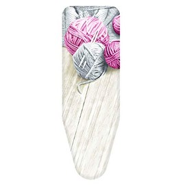 Colombo Ironing Cover 120 x 40 cm Gomitoli Size L, Cotton, Pink Balls, 120x40