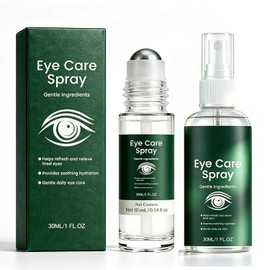 Lutein Augenspray/Ball, Ringelblume und Vitamin E, sanfte Hydratisierung, langanhaltende feuchtigkeitsspendend, lindert trockene Augen, tägliche Pflege für Computerbenutzer, 30ml