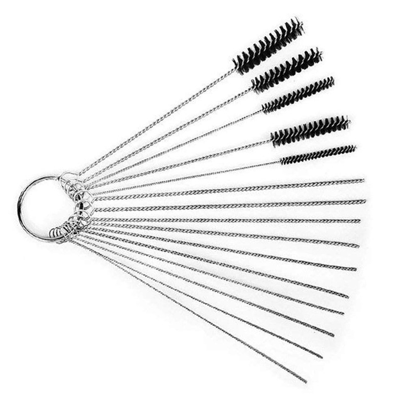 15 Pcs Carburetor Cleaning Kit Various Sizes Cleaning Tool Kit