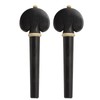 4Pcs Cello Tuning Pegs Smooth Fine Adjustment Ebony Wood Orchestral