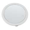 5.6inch Handheld Magnifying Makeup Mirror Triple Suction Cup 10X Magnification