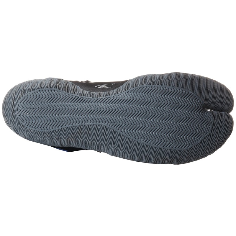 O'Neill Superfreak 2mm Tropical Split Toe Booties, Black, 11