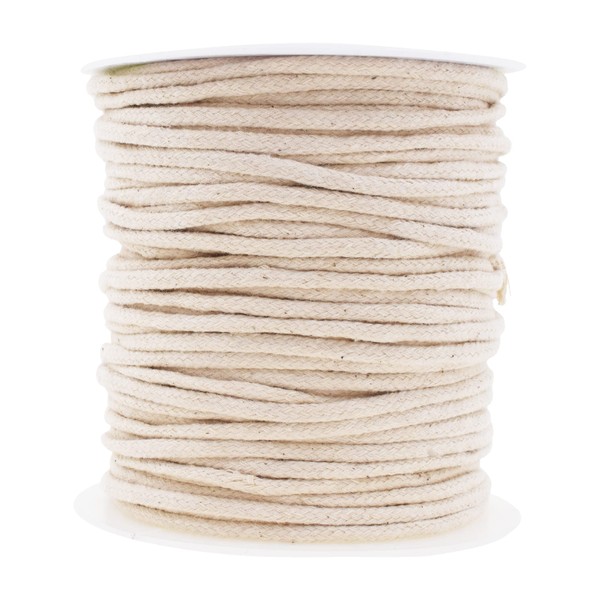 Mandala Crafts Soft Drawstring Replacement Rope Upholstery Crochet Macrame Cotton