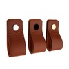 Brute Strength - Leather Handles for Furniture - Cognac -