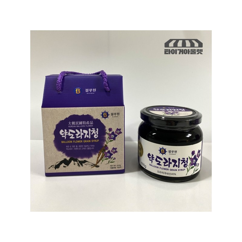 Blue One Medicinal Bellflower Root 600g / 블루원 약도라지청 600g