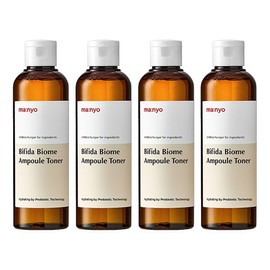 Witch Factory Manyo Factory Bifida Biome Ampoule Toner, 210ml, 4 pieces / 마녀공장 비피다 바이옴 앰플 토너, 210ml, 4개