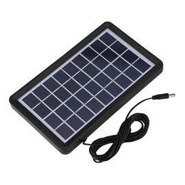 Polysilicon Solar Cell Panel, 9V 3W, Outdoor Use, 18% Conversion Rate, 93% Light Transmittance