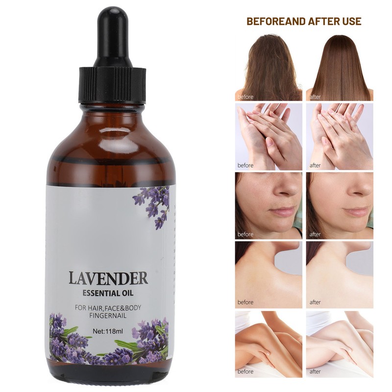 Lavender Essential Oil Relaxing Skin Care Plant Massage Oil for