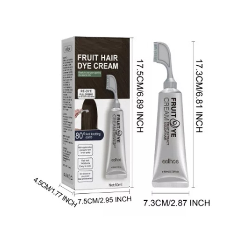 generic 2 Unidades De Crema Para Teñir Frutas, Tinte Para