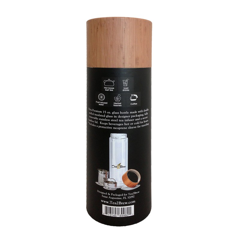 Tea2Brew | On the Go Tea Infuser | Double Walled