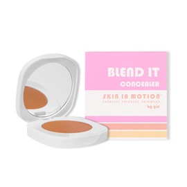 Skin in Motion | Blend It Full Coverage Sweatproof & Waterproof Cream Concealer | Buildable Coverage & Blendable Concealer Make-Up | Dark, Shade 3.0