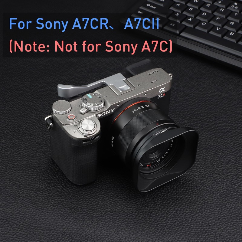 Haoge Metal Thumb Up Rest Hand Grip for Sony α7CII,
