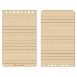 Rite in the Rain Weatherproof 3" x 5" Top Spiral Notebook Kit: MultiCam CORDURA Fabric Cover, 3" x 5" Tan Notebook, and Weatherproof Pen (No. 935M-KIT)