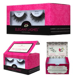 Elegant Lashes Duchess Premium Faux Mink (Pro Dozen Pack - 12 Pairs)
