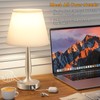 Kakanuo Touch Table Lamp for Bedroom, Small Bedside Lamp with