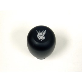 SESHOP BLACK UNIVERSAL DECEPTICON ALUMINUM SHIFT KNOB MANUAL TRANSMISSION MT 3