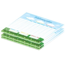 PRICARO Clouds Magnetic Reward Plan A4 25 Sheets (Pack of 3)