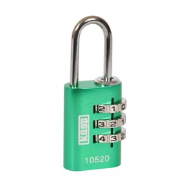 Kasp K10520GRED 105 Series Aluminium Combination Padlock - Green
