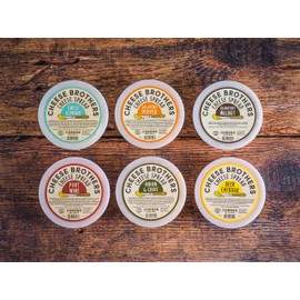Cheese Bros. | Variety Pack Cheese Spread | Crafted in Wisconsin | 6 PACK | 8 Ounces Each Pack