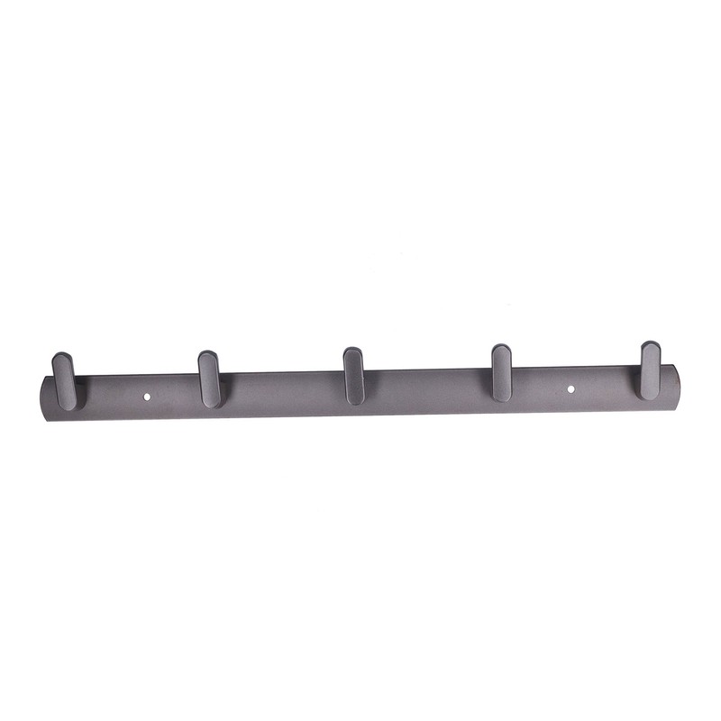 45cm Row Hook Wall Mount Aluminium Alloy Coat Towel Hook