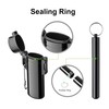 Lighter Case&Airtight Aluminum Metal Storage Tube Set,Waterproof Aluminum Container +