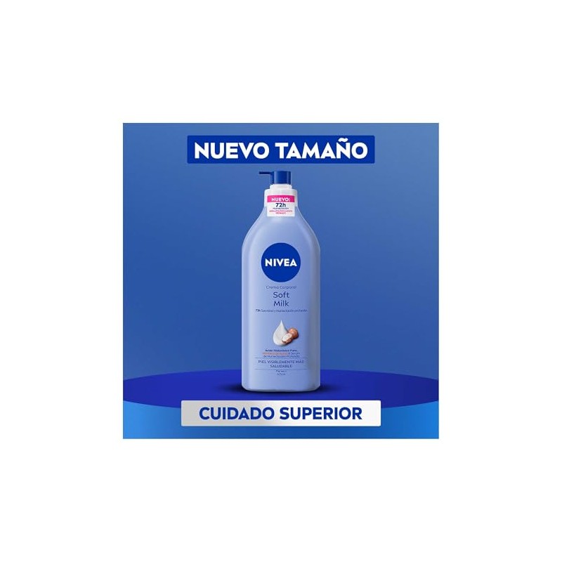 NIVEA Crema Corporal Body Soft Milk 625ml