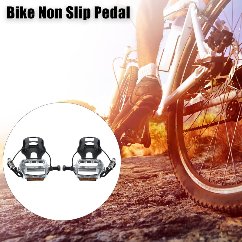 A ABSOPRO 1 Pair Bicycle Pedals 12.7 mm 1/2 Inch