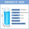 Ceenna 2 PCS UV Quartz Cuvettes for Spectrometer Standard Quartz