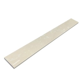 Threshold.Shop Custom Size | Beige Engineered Marble Threshold | Shower Curb Top for Schluter Kerdi Board, Tile Redi Shower Pan System, Backsplash, Jambs, Fireplaces.