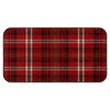 Kitchen Mats for Floor Red Plaid Washable Throw Entryway Rugs