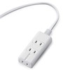Elecom T-KM01-2310WH Power Strip Magnet, 3.3 ft (1 m), 3