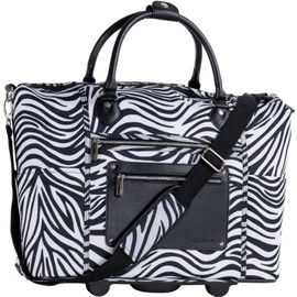 CALPAK Zanny Zebra 21-inch Laptop Tote Bag