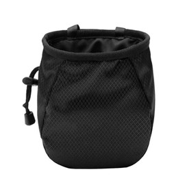 FUZVOL FUZVOL Climbing Chalk Bag Black Bucket Magnesium Chalk Bag with Belt Adjustable Pocket and Drawstring for Climbing Rock Outdoor Bouldering