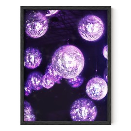 Haus and Hues Purple Wall Art & Purple Pictures Wall Decor - Purple Room Decor Aesthetic Wall Pictures for Bedroom Aesthetic Purple Wall Decor for Bedroom Teen Girl Aesthetic Wall Decor UNFRAMED 12x16
