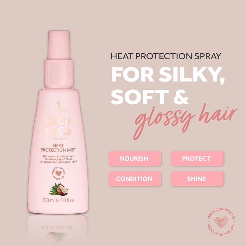 Lee Stafford Coco Loco & Agave Heat Protection Mist
